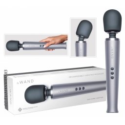 Le Wand - Akkus Masszírozó Vibrátor, Ezüst