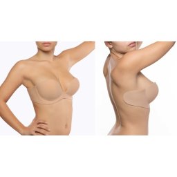 Bye Bra Gala D - Rejtett Push-up Melltartó Nude