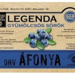 Áfonyasör 0,33l Alk: 4,8% (2546)