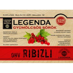 Ribizlisör 0,33l Alk: 4,8% (2566)