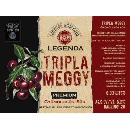 Tripla Meggy 0,33l Alk: 8,2% (2569)