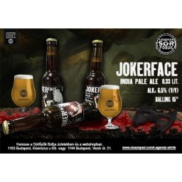 Joker Face Ipa 0,33l Alk: 6,5% Aipa (2575)