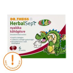 Dr. Theiss HerbalSept Kids nyalóka köhögésre 6x