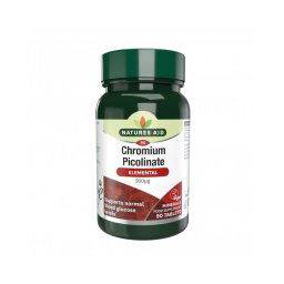 Natures Aid Króm-Pikolinát 200 mcg tabletta 90 db