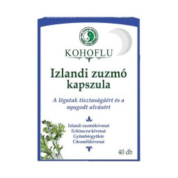 Dr. Chen Kohoflu Izlandi zuzmó kapszula éjszakai 40x
