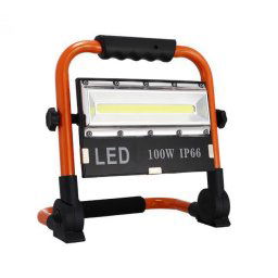 100W Hordozható COB Led reflektor beépített akkumulátoros munkalámpa - 8505
