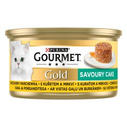Gourmet Gold Savoury Cake csirkével és sárgarépával 85 g