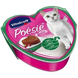 Vitakraft Poésie Gelée vadhússal és áfonyazselében macskáknak 85 g