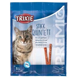 Trixie Premio Quintett-Sticks Anti-Hairball 5 x 5 g (TRX42725)