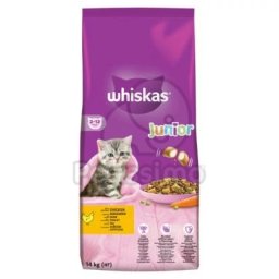 Whiskas Junior száraz macskaeledel - csirke 0,3 kg