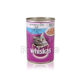 Whiskas konzerv eledel tonhallal aszpikban 400 g