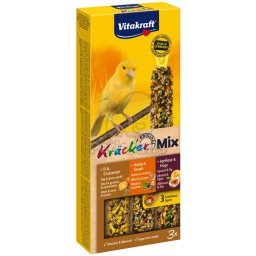 Vitakraft tripla rúd mézes-tojásos-gyümölcsös kanáriknak 3 db