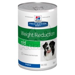 Hill's Prescription Diet r/d Weight Reduction kutyatáp - konzerv 350 g