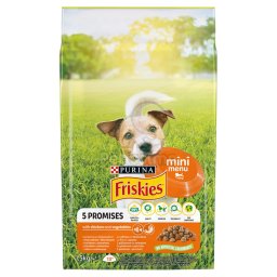Friskies száraz kutyaeledel - Mini Menu csirkével és zöldségekkel 1,5 kg