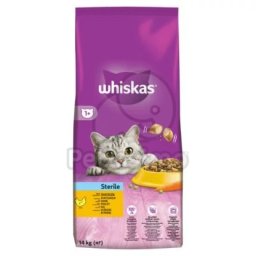 Whiskas szárazeledel sterile 1,4 kg