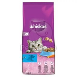 Whiskas szárazeledel tonhallal 1,4 kg