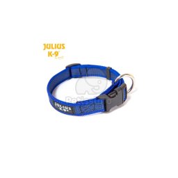 Julius-K9 Color & Gray gumírozott kék nyakörv 27-42 cm / 20 mm (220CG-B)