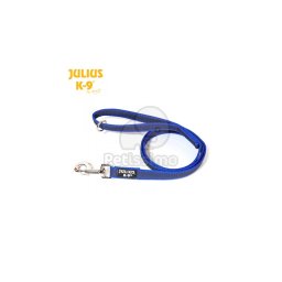 Julius-K9 gumírozott póráz, kék 1,2 m/20 mm, O karika 1,2 m (216GM-B-1,2HS)