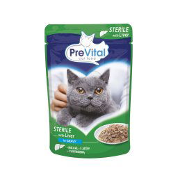 PreVital alutasakos eledel steril, májjal 24 x 100 g