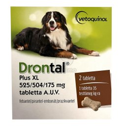 Drontal® Plus XL tabletta A.U.V. 1 x 2 db