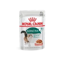 Royal Canin Instinctive 7+ - idősödő macska szószos nedves táp 12 x 85 g