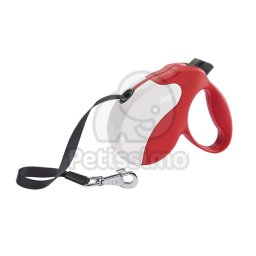 Ferplast Amigo póráz - piros-fehér Mini (75702022)