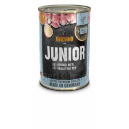 Belcando Junior konzerv baromfihús tojással 6 x 400 g