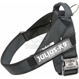 Julius-K9 IDC hevederhám, fekete Mini (16IDC-M-2015) új modell