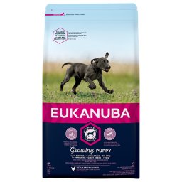 Eukanuba Growing Puppy Large Breed - chicken 3 kg