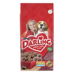 Darling száraz felnőtt kutyaeledel marha és csirke ízesítéssel 15 kg