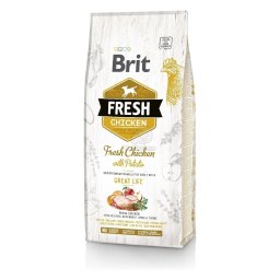 Brit Fresh Adult Great Life - Csirke és burgonya 12 kg