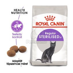 Royal Canin Sterilised - ivartalanított felnőtt macska száraz táp 10 kg
