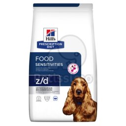 Hill's Prescription Diet z/d Food Sensitivities száraz kutyatáp 10 kg