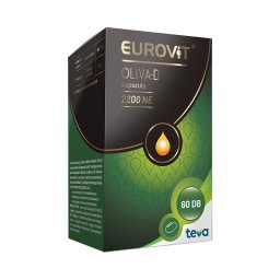 Eurovit Oliva-D 2200 NE étrend-kiegészítő kapszula 60x