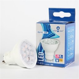 LED izzo BLUE LIGHT GU10 6W 470lm 2700k meleg feher
