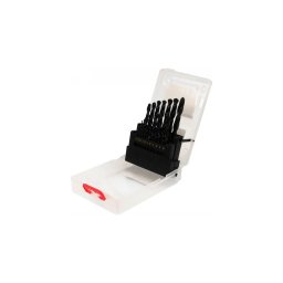 YATO Csigafúró készlet HSS - 1-10 mm/19 részes