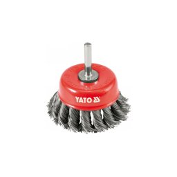 YATO Fazékkefe csapos, sodrott - 75 mm x 6 mm