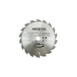YATO TCT Fűrésztárcsa fához vídiás - 185x2,2x20x18 HW