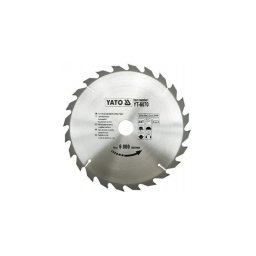 YATO TCT Fűrésztárcsa fához vídiás - 250x2,2x30x24 HW