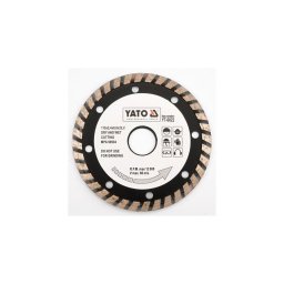 YATO TURBO Gyémánt vágótárcsa - 115x2,4x8,0x22,2