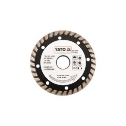 YATO TURBO Gyémánt vágótárcsa - 125x2,6x8,0x22,2
