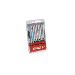 KREATOR Dekopírfűrészlap készlet univerzális (KRT041090) - T-szár
