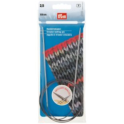 Prym Brilliant extra sima fém körkötőtű 2.5mm/100cm, 212116