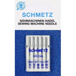 SCHMETZ Special Overlock, fedőző tű készlet, 75-90, HAx1 SP 15x1 SP