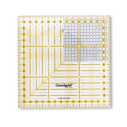 PRYM - Omnigrid, pathwork vonalzó, 15x15cm, 611306