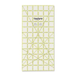 PRYM - Omnigrip csúszásmentes patchwork vonalzó, 6x12 inch, 610210