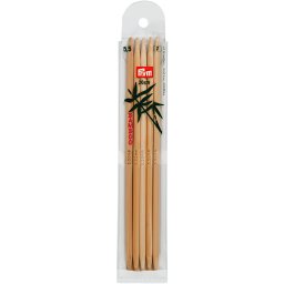 Egyenes, bambusz, zokni/harisnya kötőtű Prym - 5.5mm/20cm, 221230