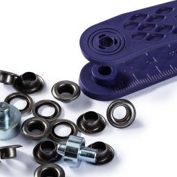 PRYM fém ringli, 5mm, 542371 - fekete