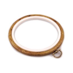 Rugalmas műanyag hímzőkeret Flexi, Ø12cm, 730513