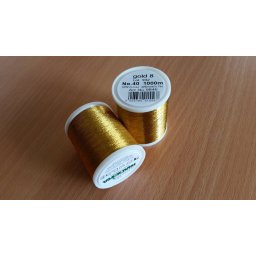 Metallic Madeira metál hímzőcérna, No.40, 9846, 1000m - Gold 8